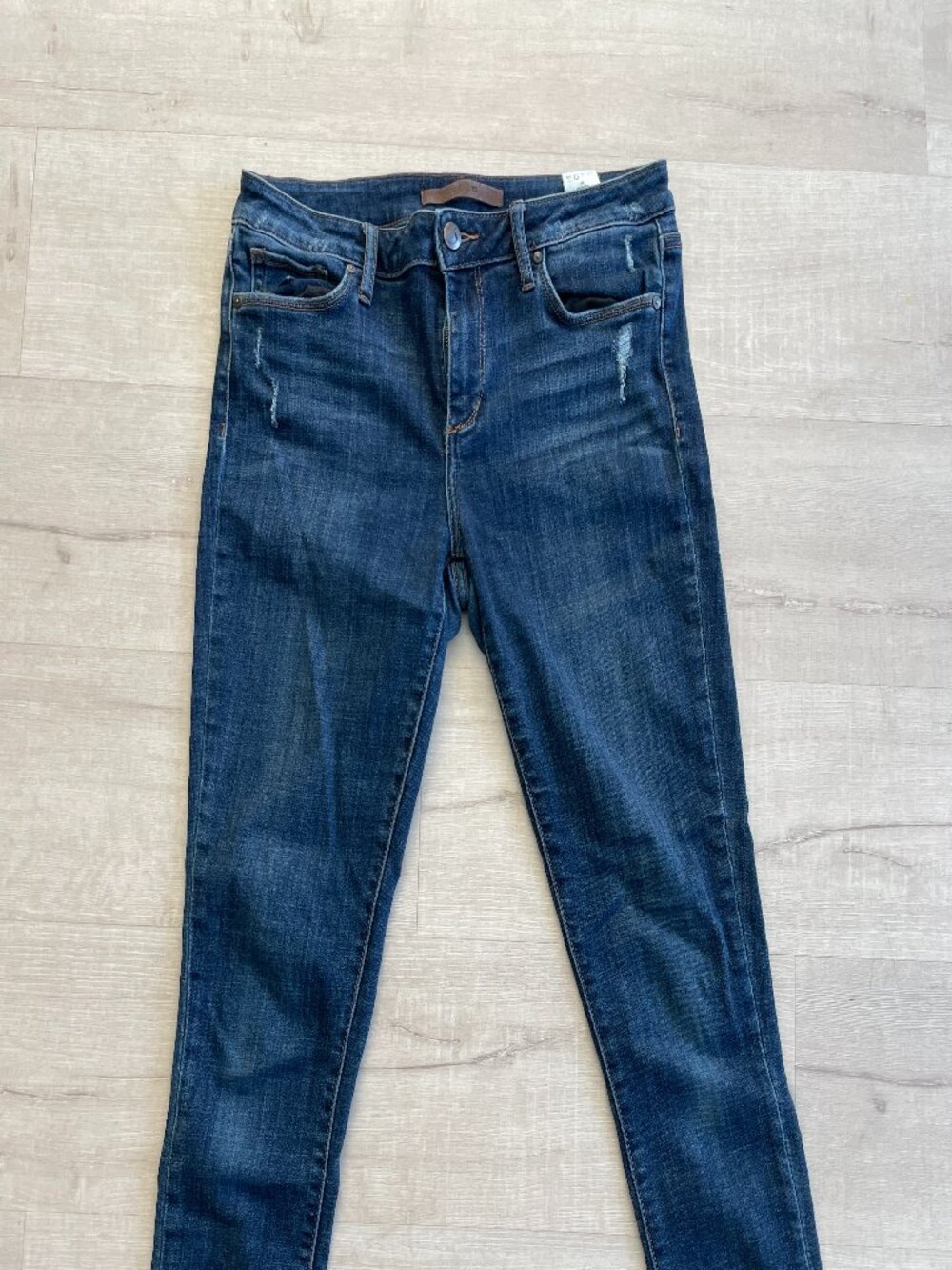 3/4 length Joe's skinny jeans mid rise